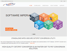 Tablet Screenshot of ost2pst-software.com